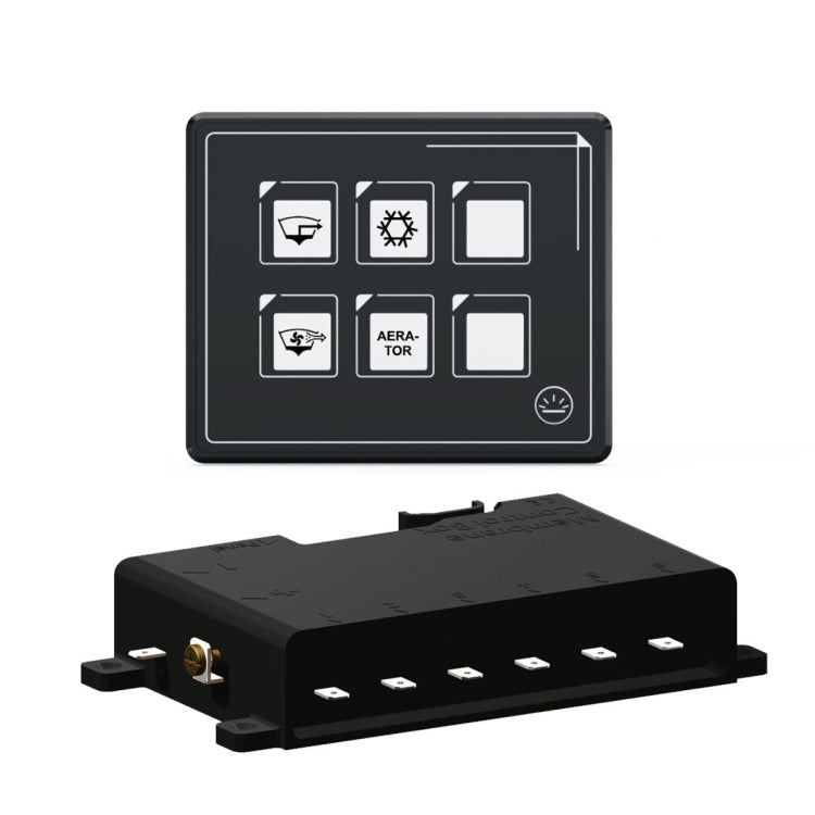 SP5106 RV Yacht Modified 5mm Film Touch 6-Bit Panel Switch