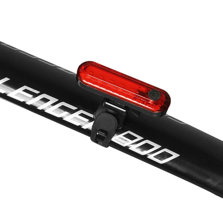 Bicycle Charging Waterproof Warning Light, Red, White
