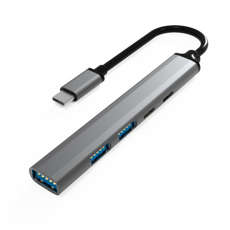 U5 Type-C Extender USB3.0 Splitter Multi-Port Expansion Dock, Number of interfaces: 4 in 1 (USB), 5 in 1 (Type-C)