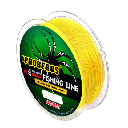 2 PCS PROBEROS 4 Edited 100M Strong Horse Fish Line, 5.0 / 50LB, 6.0 / 60LB, 7.0 / 70lb, 8.0 / 80lb, 10.0 / 100LB