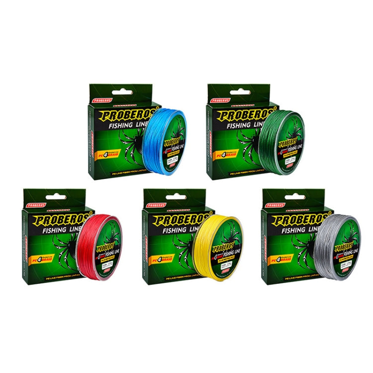 2 PCS PROBEROS 4 Edited 100M Strong Horse Fish Line, 5.0 / 50LB, 6.0 / 60LB, 7.0 / 70lb, 8.0 / 80lb, 10.0 / 100LB