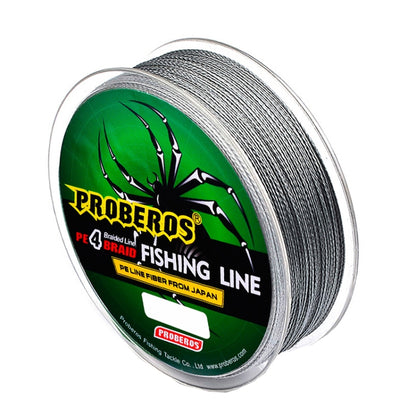 2 PCS PROBEROS 4 Edited 100M Strong Horse Fish Line, 5.0 / 50LB, 6.0 / 60LB, 7.0 / 70lb, 8.0 / 80lb, 10.0 / 100LB