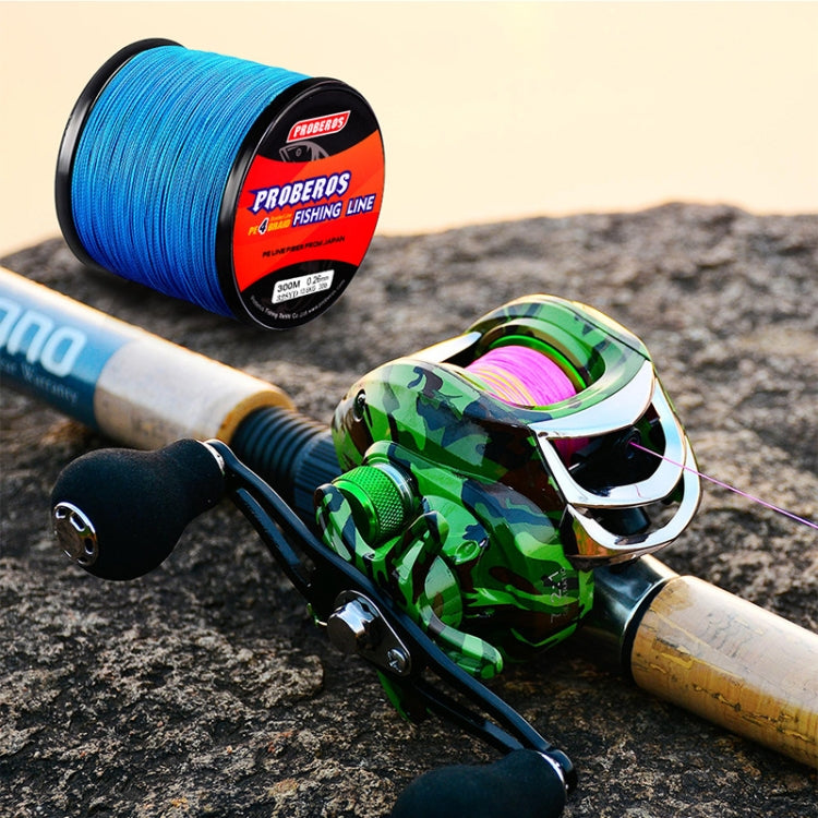 PROBEROS 4 Edited 300M Fish Line, 0.4 / 6LB, 0.6 / 8LB, 0.8 / 10LB, 1.0 / 15LB, 1.5 / 20LB, 2.0 / 25LB, 2.5 / 30LB, 3.0 / 35LB, 4.0 / 40LB