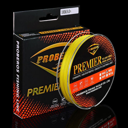 PROBEROS 8 Edited 100M Majestic Horse Fish Line, 0.4 / 6LB, 0.6 / 8LB, 0.8 / 10LB, 1.0 / 15LB, 1.5 / 20LB, 2.0 / 30LB, 3.0 / 40LB, 4.0 / 50LB, 5.0 / 60LB