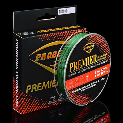 PROBEROS 8 Edited 100M Majestic Horse Fish Line, 0.4 / 6LB, 0.6 / 8LB, 0.8 / 10LB, 1.0 / 15LB, 1.5 / 20LB, 2.0 / 30LB, 3.0 / 40LB, 4.0 / 50LB, 5.0 / 60LB