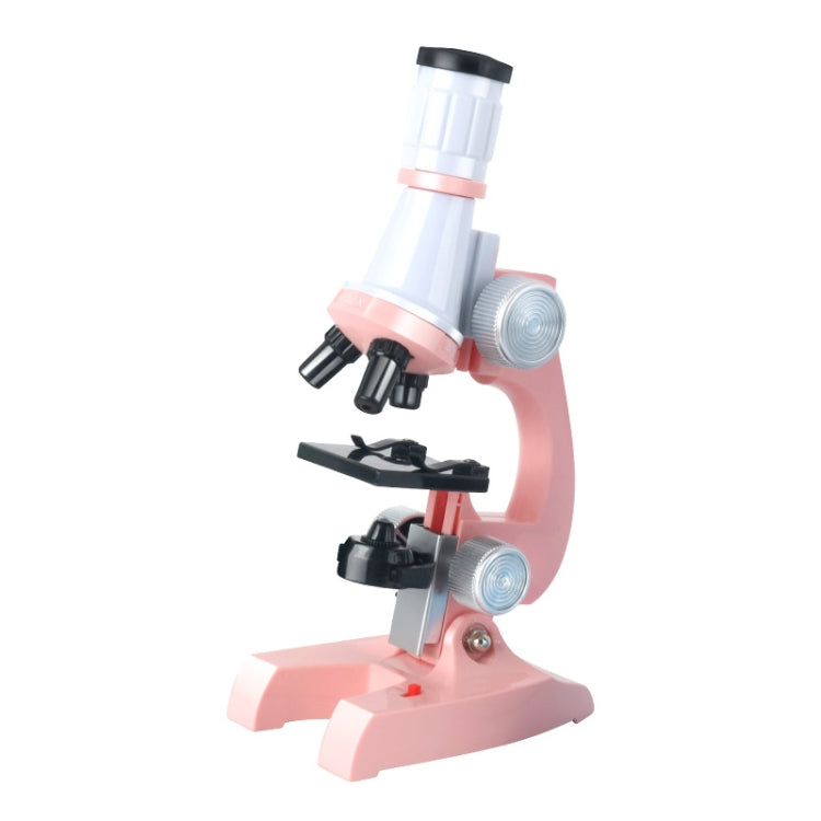 HD 1200 Times Microscope Children Educational Toys, Black, Pink, Light Blue