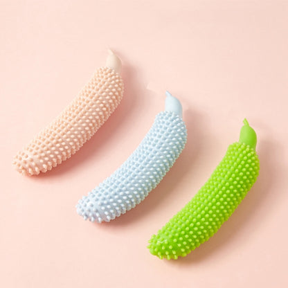 Cucumber Shaped Pet Molar Stick, Blue, Green, Pink