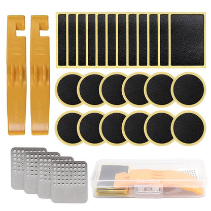 Bicycle Tire Repair Kit, 30 PCS / Set Black Iron Tire Lever, 30 PCS / Set Widen Tire Lever, 30 PCS / Set Yellow Tire Lever, 26 PCS / Set Fish Type Tire Lever, 18 PCS / Set Iron Tire Lever, 18 PCS / Set Plastic Tire Lever, 18 PCS / Set Widen Tire Lever