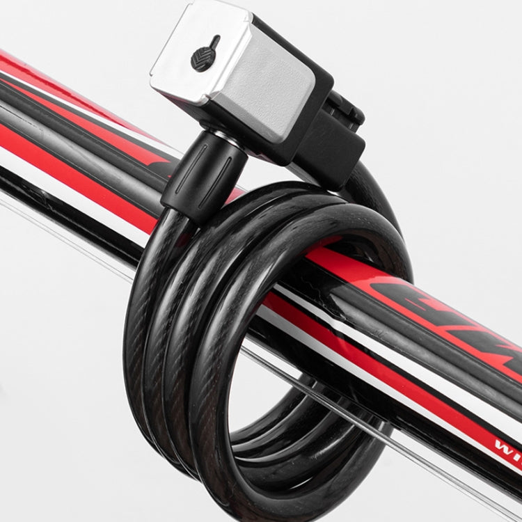 BG-0518 Mountain Bike Portable Anti-Theft Bold Cable Lock, Length:, 1.8m With Lock Frame