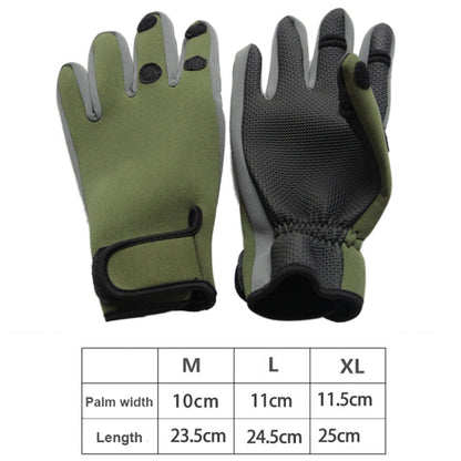 SKD-1102 Outdoor Bicycle Sports Fishing Gloves, M, L, XL