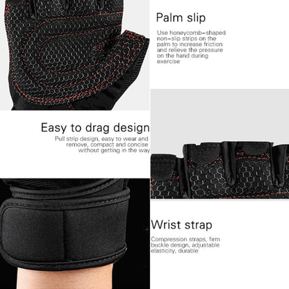 ST-2120 Gym Exercise Equipment Anti-Slip Gloves, S, M, L, XL
