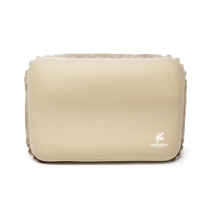 CHANODUG Camping Travel Portable Automatic Inflatable Foam Pillow, Pillow 46x30x12cm Gold, Pillow 46x30x12cm Navy Blue