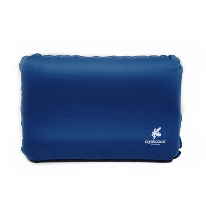 CHANODUG Camping Travel Portable Automatic Inflatable Foam Pillow, Pillow 46x30x12cm Gold, Pillow 46x30x12cm Navy Blue