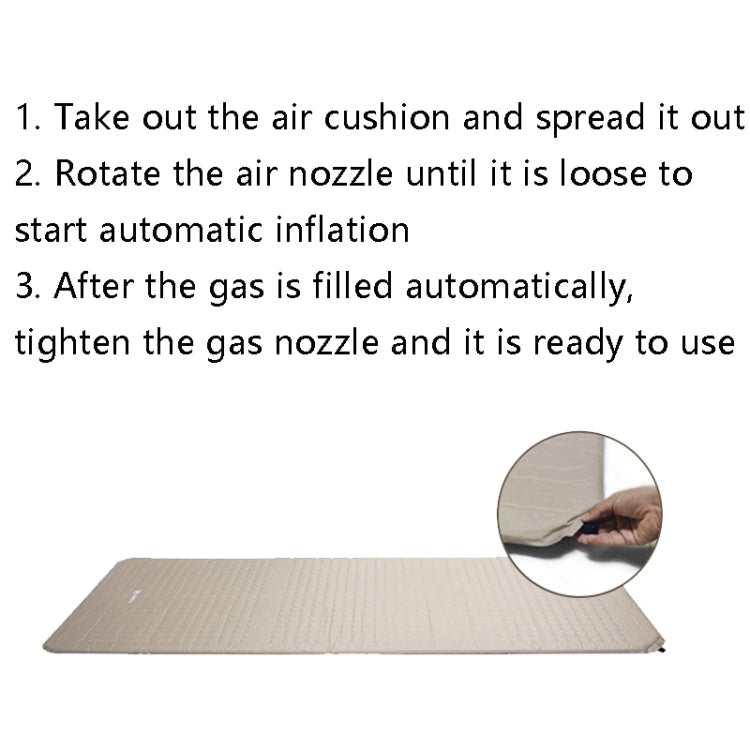 CHANODUG CD-4059 Outdoor Camping Wide Tent Inflatable Sleeping Pad, Sleeping Pad