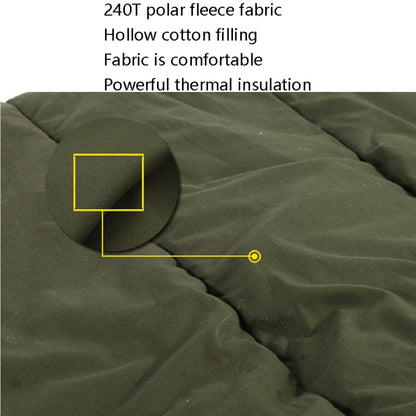 CHANODUG FX-8309 Camping Warm Envelop Style Sleeping Bag, Sleeping Bag Green, Sleeping Bag Khaki