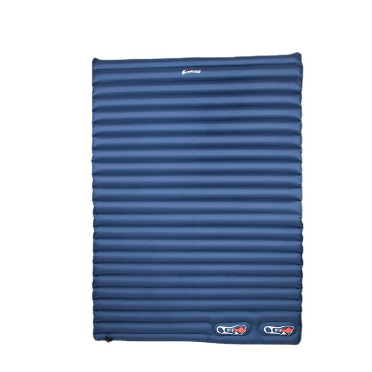 CHANODUG 4028 Outdoor Camping Double TPU Inflatable Mattress, Mattress Green, Mattress Blue