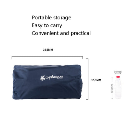 CHANODUG 4028 Outdoor Camping Double TPU Inflatable Mattress, Mattress Green, Mattress Blue