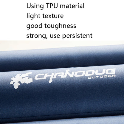 CHANODUG 4028 Outdoor Camping Double TPU Inflatable Mattress, Mattress Green, Mattress Blue