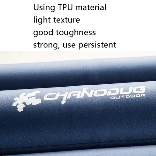 CHANODUG 4028 Outdoor Camping Double TPU Inflatable Mattress, Mattress Green, Mattress Blue