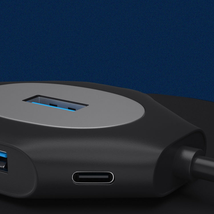 2 PCS PD Fast Charging Multi-Port USB Docking Station, Type-C to PD3.0+1xUSB3.0+3xUSB2.0, USBC to USB5V+1xUSB3.0+3xUSB2.0, USB3.0 to USB5V+1xUSB3.0+3xUSB2.0