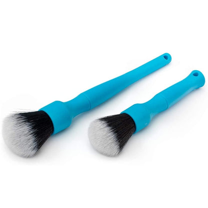 Car Air Conditioner Outlet Brush Interior Cleaning Soft Brush, Small+Large Red, Small+Large Black, Small+Large Blue
