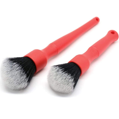 Car Air Conditioner Outlet Brush Interior Cleaning Soft Brush, Small+Large Red, Small+Large Black, Small+Large Blue