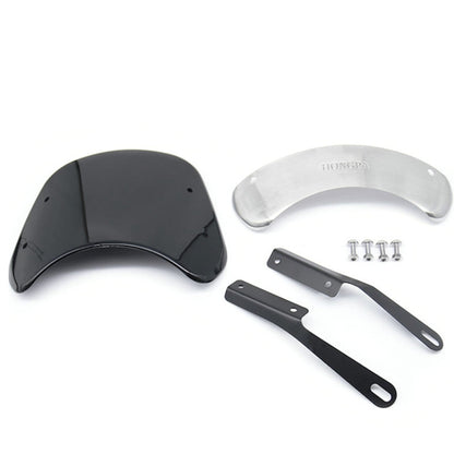 HONGPA DY-002 5-7 Inch Retro Motorcycle Modified PC Windshield