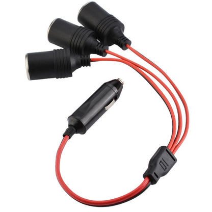 1 To 3 Car High-power Cigarette Lighter, 3 Holes Cigarette Lighter