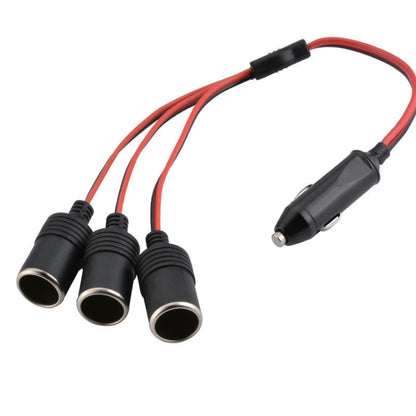 1 To 3 Car High-power Cigarette Lighter, 3 Holes Cigarette Lighter
