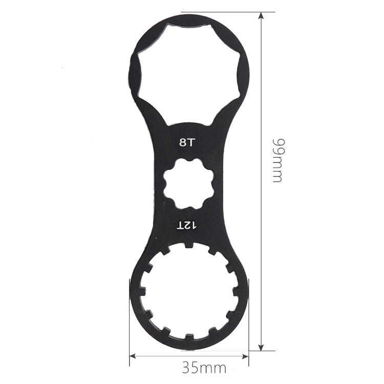 Bike Aluminum Alloy Shock Absorber Disassembly Repair Tool, Disassembly Repair Tool