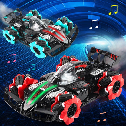 RD158-2 2.4G Four-Wheel Drive Horizontal Spray Remote Control Car, F1 Blue, F1 Red