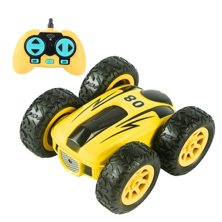 RD158-3 2.4G Mini High Speed Double Sided Remote Control Car Toy, English Box 08 Blue, English Box 08 Yellow
