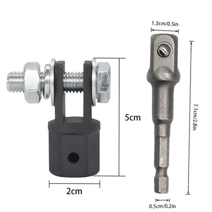TO-OL007 Car Scissors Jack Adapter + Steel Ball Post, TO-OL007