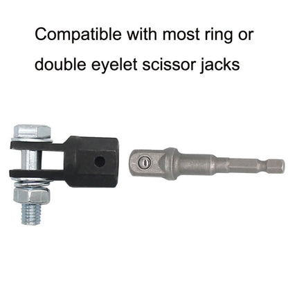 TO-OL007 Car Scissors Jack Adapter + Steel Ball Post, TO-OL007