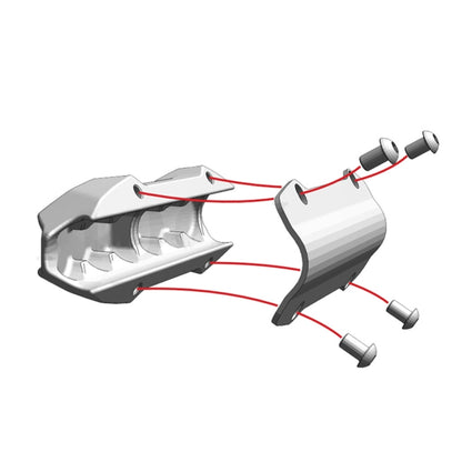 1 Pair Universal Bumper Drop Protection Block Accessories For BMW R1200GS / R1250GS, Bumper Drop Protection Block