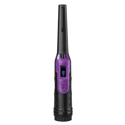 HS-11 Outdoor Handheld Treasure Hunt Small Metal Detector Positioning Rod, Black Purple, Red Black