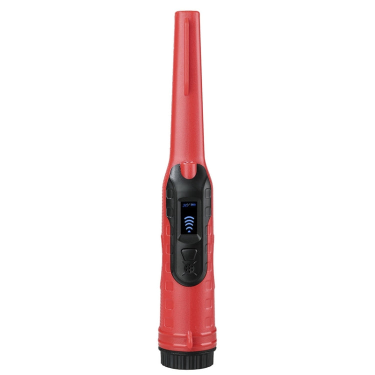 HS-11 Outdoor Handheld Treasure Hunt Small Metal Detector Positioning Rod, Black Purple, Red Black