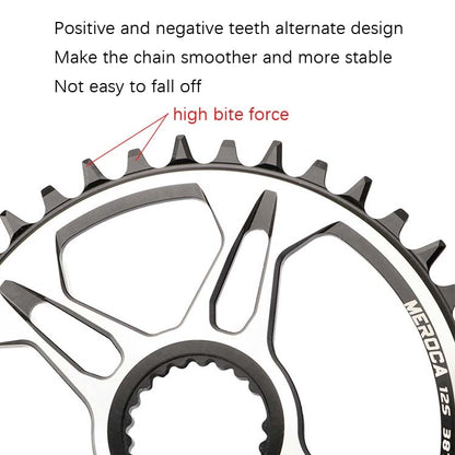 MEROCA Positive And Negative Teeth Repair Disc For Shimano M7100/8100/9100, 32T Single Disk, 34T Single Disk, 36T Single Disk, 38T Single Disk