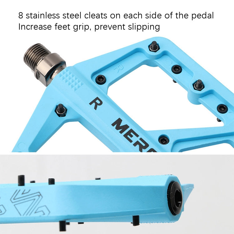 MEROCA Mountain Bike Nylon Pedal, MEROCA