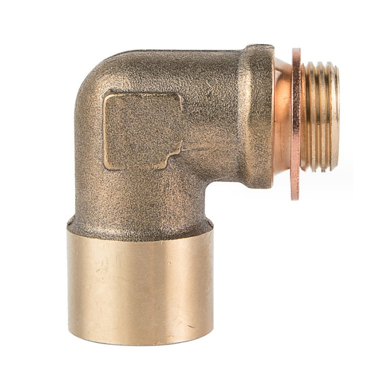 M18x1.5 Automotive 90 Degree Oxygen Sensor Brass Elbow Fitting, FH0227