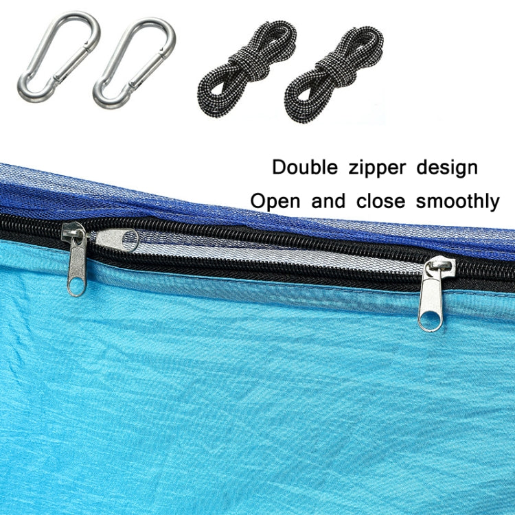 Outdoor Camping Anti-Mosquito Quick-Opening Hammock, Spec:, Single (Fruit Green+Ink Green), Single (Pink+Sky Blue), Double (Fruit Green+Ink Green), Double (Pink+Sky Blue), Double (Army Green)
