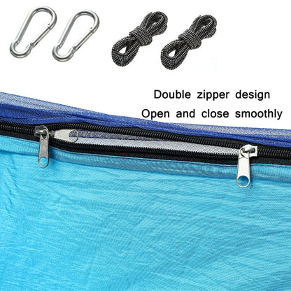 Outdoor Camping Anti-Mosquito Quick-Opening Hammock, Spec:, Single (Fruit Green+Ink Green), Single (Pink+Sky Blue), Double (Fruit Green+Ink Green), Double (Pink+Sky Blue), Double (Army Green)