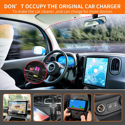108 GPS Locator 12V/24V To 5V Low Voltage Protection Power Cable, Low Voltage Protection Power Cable
