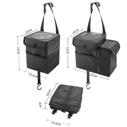 SN720 Car Multifunctional Trash Can Hanging Foldable Storage Bag, Style:, Trash Can