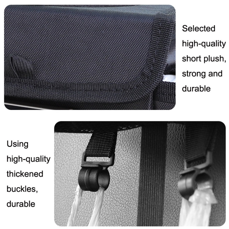 SN720 Car Multifunctional Trash Can Hanging Foldable Storage Bag, Style:, Trash Can