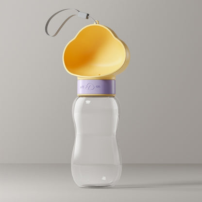 Dog Go Out Water Cup Portable Accompanying Cup Pet Drinking Water Drinker, 350ml+200ml, 350ml, 600ml