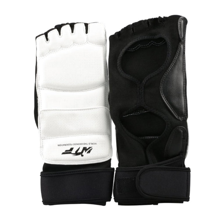 A Pair Taekwondo Boxing Half-toe Foot Guard, XS Foot Cover (Size 27-29), S Foot Cover (Size 30-33), M Foot Cover (Size 34-36), L Foot Cover (Size 37-39), XL Foot Cover (Size 40-44)