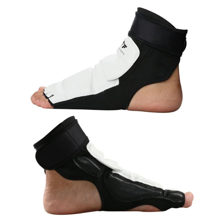 A Pair Taekwondo Boxing Half-toe Foot Guard, XS Foot Cover (Size 27-29), S Foot Cover (Size 30-33), M Foot Cover (Size 34-36), L Foot Cover (Size 37-39), XL Foot Cover (Size 40-44)