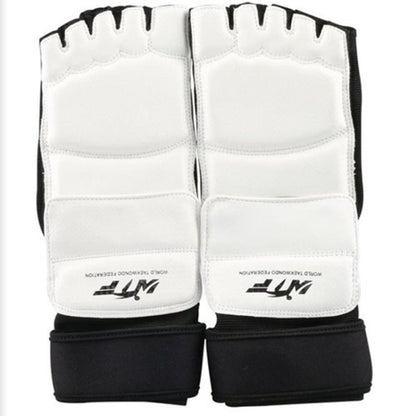A Pair Taekwondo Boxing Half-toe Foot Guard, XS Foot Cover (Size 27-29), S Foot Cover (Size 30-33), M Foot Cover (Size 34-36), L Foot Cover (Size 37-39), XL Foot Cover (Size 40-44)