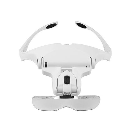 9892B2 1X / 1.5X / 2X / 2.5X / 3.5X Multifunctional Head Mounted Magnifier, 9892B2